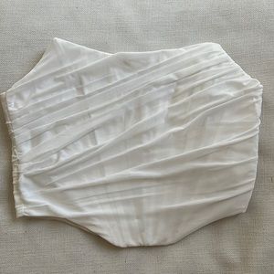 White Corset Top